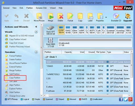 cloning efi system partition